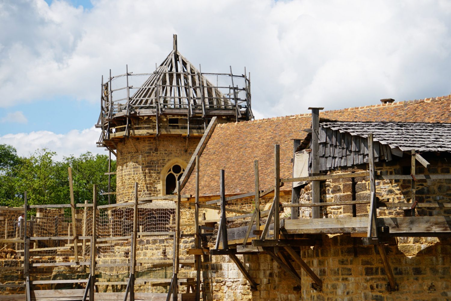 Voyage scolaire Bourgogne Guedelon