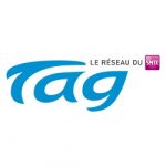 location bus, bus avec chauffeur, car scolaire, Groupe Perraud, logo tag